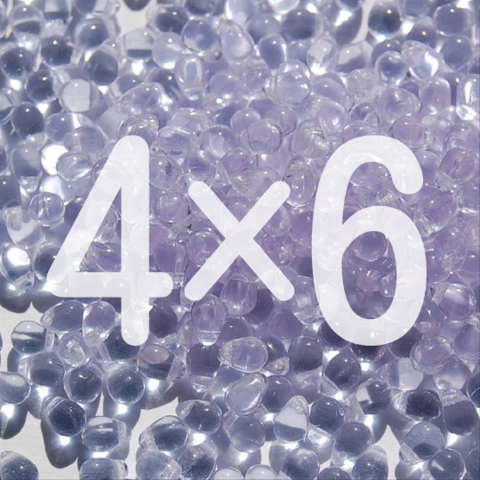 チェコビーズ ドロップ 4x6mm アレキサンドライト|30個入 ハンドメイド素材 BULBULBEADS