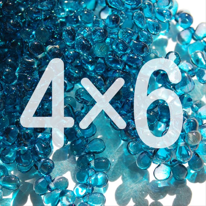 チェコビーズ ドロップ 4x6mm カプリ・ツートーン・ラッカーコート|30個入 ハンドメイド素材 BULBULBEADS