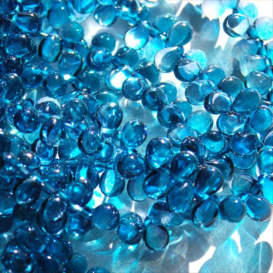 チェコビーズ ドロップ 5×7mm カプリ ツートーン ラッカーコート｜30個入 ハンドメイド素材 BULBULBEADS