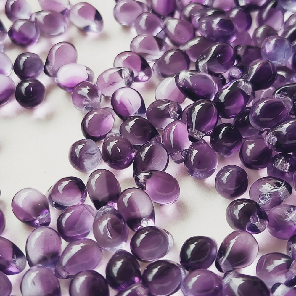 チェコビーズ ドロップ 5x7mm x3007｜20個入 ハンドメイド素材 BULBULBEADS