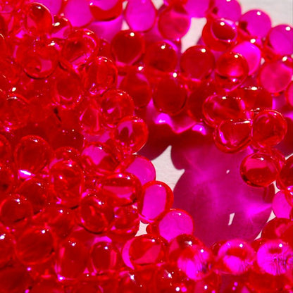 チェコビーズ ドロップ 5x7mm フューシャ ピンク ラッカーコート｜20個入 ハンドメイド素材 BULBULBEADS